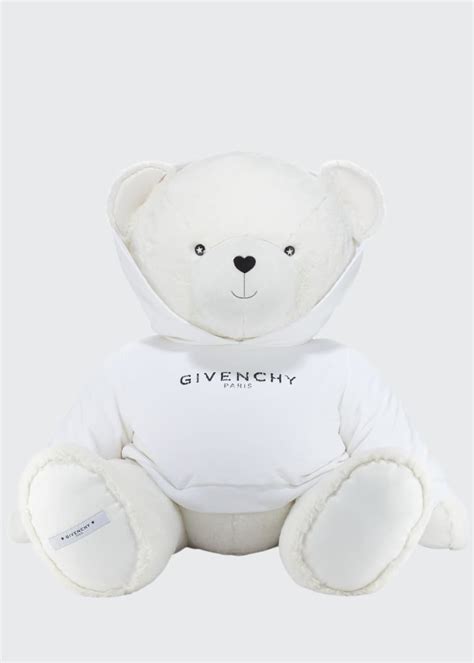 Givenchy Giant Teddy Bear in Logo Sweatshirt 